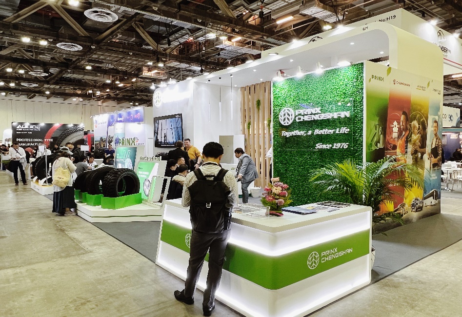 中國智造閃耀獅城(chéng)草莓视频ios成山亮相新加坡國際輪胎展